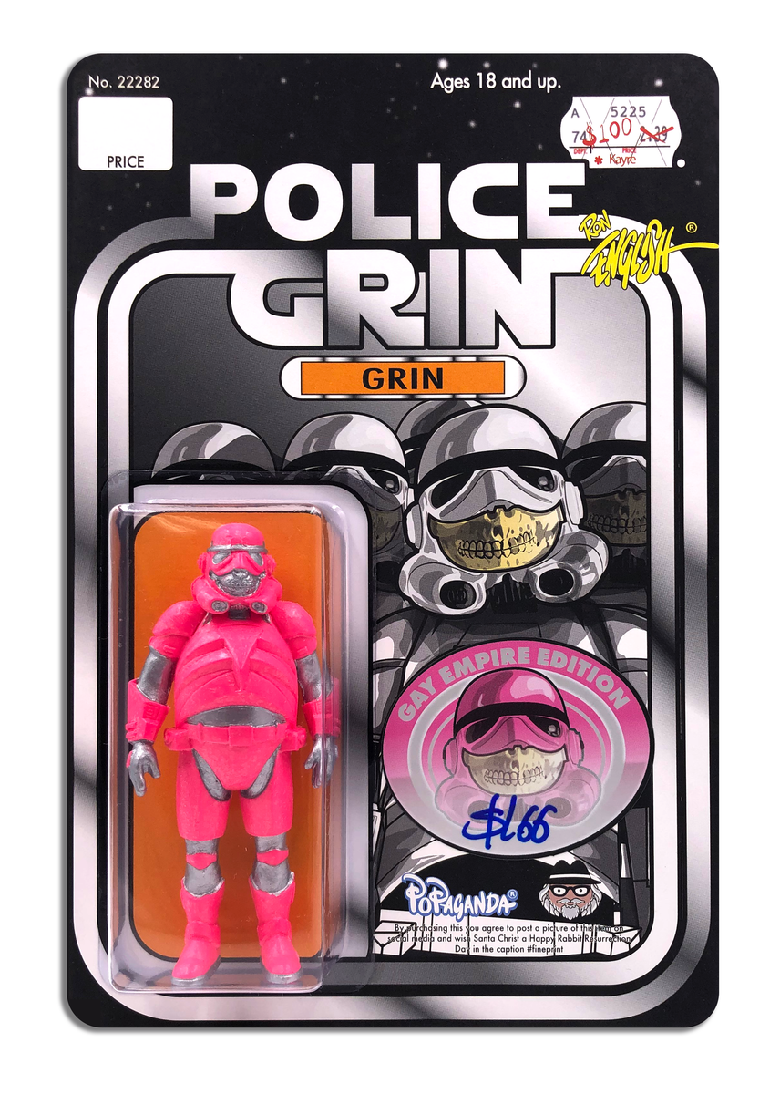 Police Grin Gay Emprire by Ron English x Suckadelic
