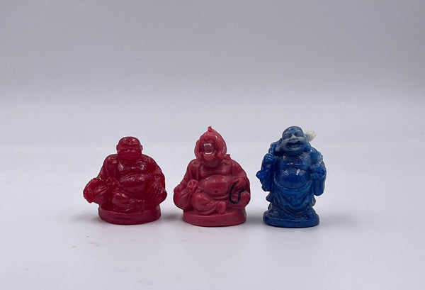 Lot of 3 Resin Buddahs by For The Luv of Everything x Extratruckestrial