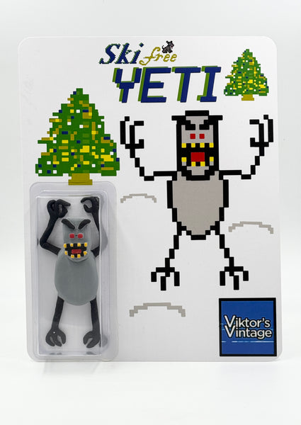 Ski Free Yeti by Viktor's Vintage