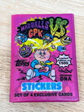 Madballs vs GPK Sealed Wax Pack w/ Set of 4 cards