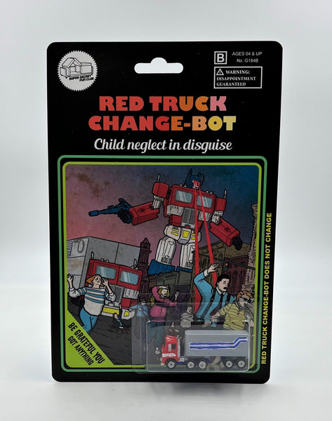 Red Truck Change-bot by Super Secret Fun Club