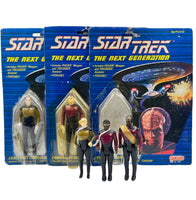 Star Trek The Next Generation Set of 5 by Galoob