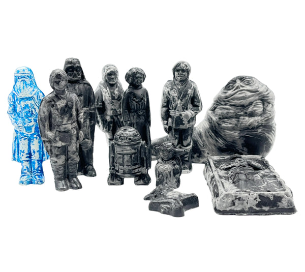 Star Wars Play Doh figures by Healeymade Lot of 11