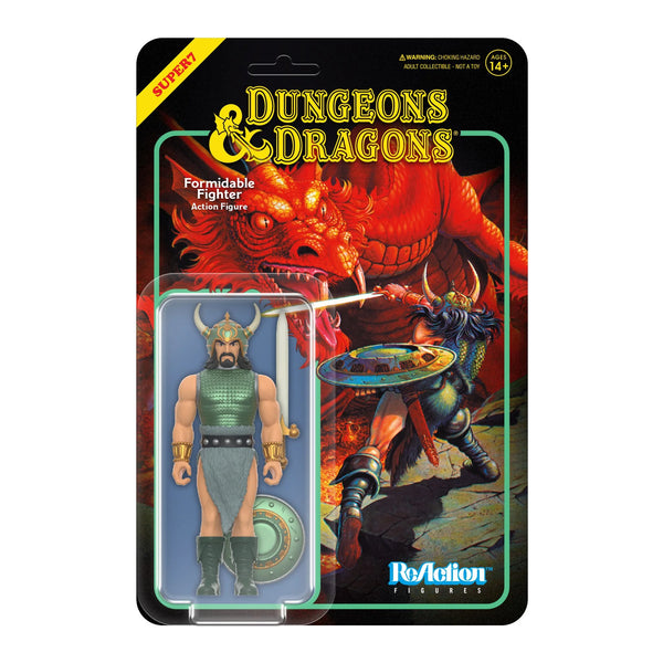 Dungeons & Dragons: Formidable Fighter Reaction Figure by Super7