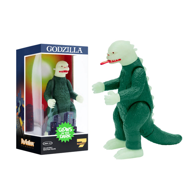 Godzilla Shogun Reaction Figure (Glow-In-The-Dark) by Super7 (Open Box)