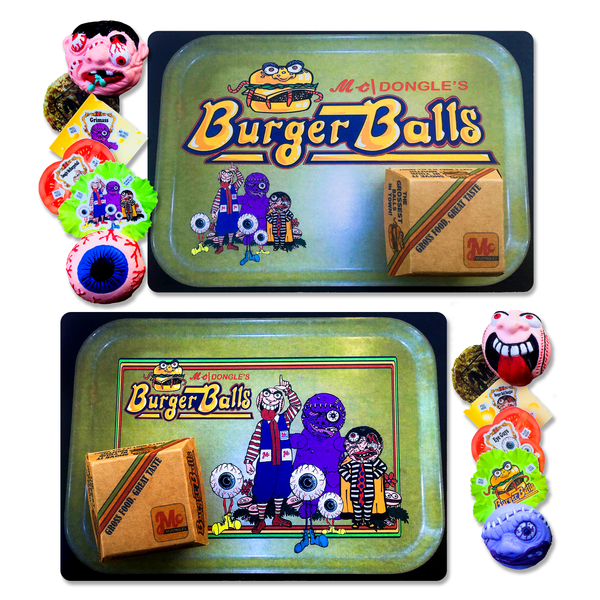McDongle’s Burger Balls Set A & B by Folklore Industries