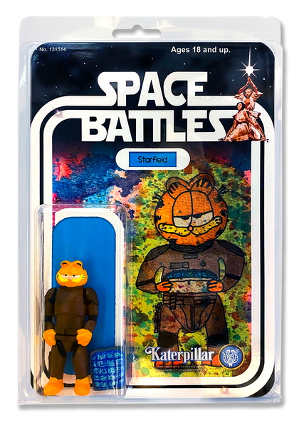 Starfield with Space Lasagna by Katerpillar