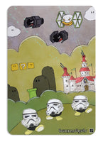 Super Star World: Working Class Hero, Princess, & Turtle Minion by Buzzard Guts