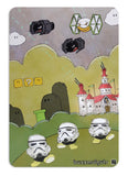 Super Star World: Working Class Hero, Princess, & Turtle Minion by Buzzard Guts
