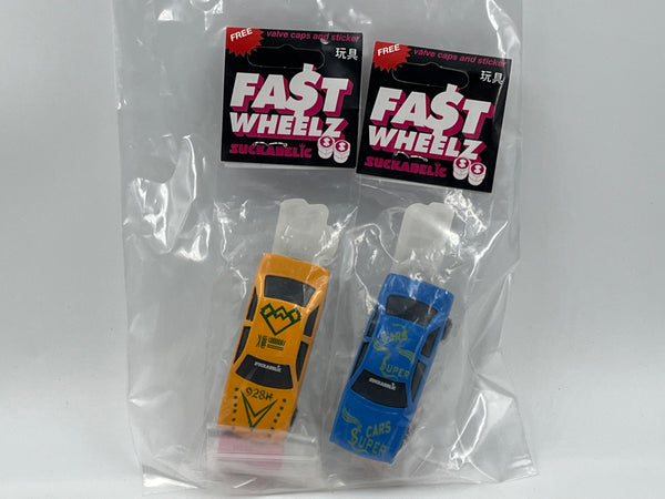 Fast Wheelz lot of 2 by Suckadelic x TYO Toys