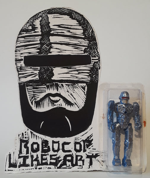 Robo Cop Likes Art by Kjelshus Collins