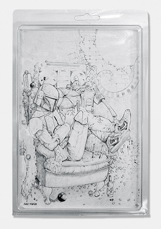 Boba Sketch by Luke Tobias – DKE Toys
