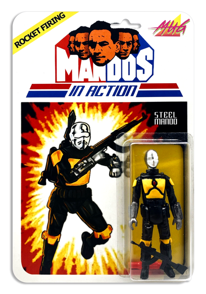 Mandos In Action: Steel Mando by Mug Costanza