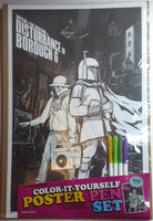 COLOR-IT-YOURSELF POSTER PEN SET by Bill McMullen (Billions McMillions)