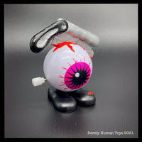 Sliced Eyeball Wind-Up Toy by Barely Human Toys SILVER SCREEN SHOW
