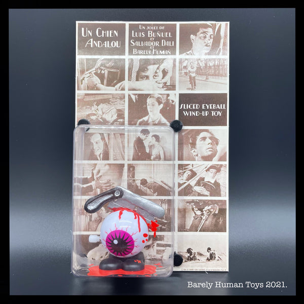 Sliced Eyeball Wind-Up Toy by Barely Human Toys SILVER SCREEN SHOW