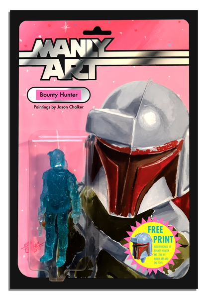 Bounty Hunter Paintings Limited Edition Zine by Jason Chalker