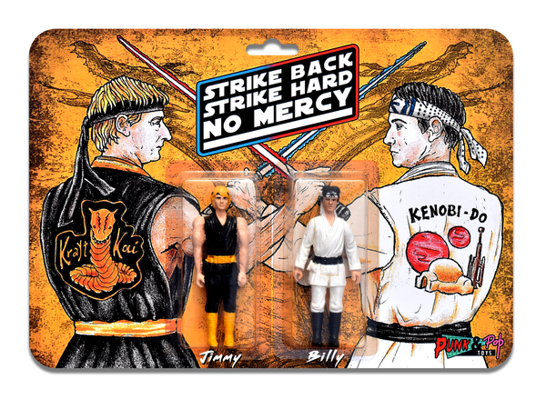 STRIKE BACK. STRIKE HARD. NO MERCY by Punk and Pop Toys