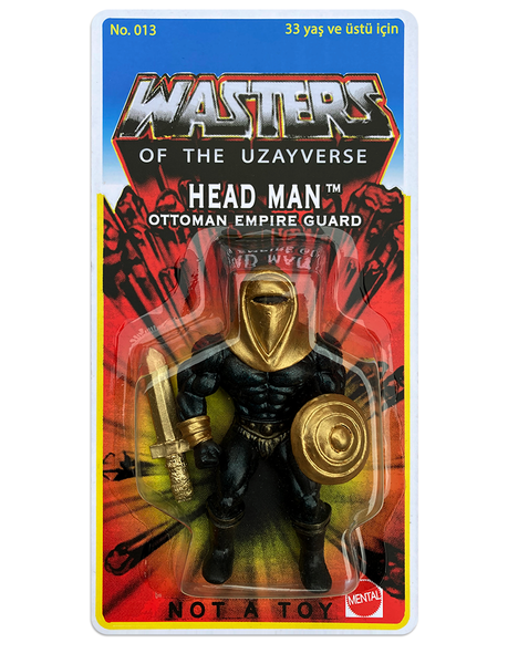 Wasters of the Uzayverse: Head Man by RYCA